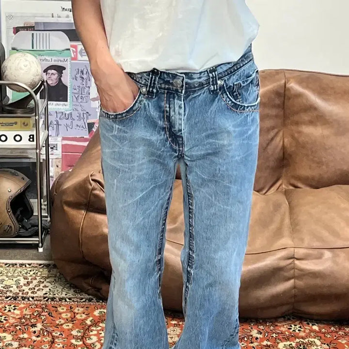 [BUNJANG] BUCKAROO Vintage Bootcut Flare Denim Pants / [34] 버커루 빈티지 부츠컷 플레어 데님 팬츠