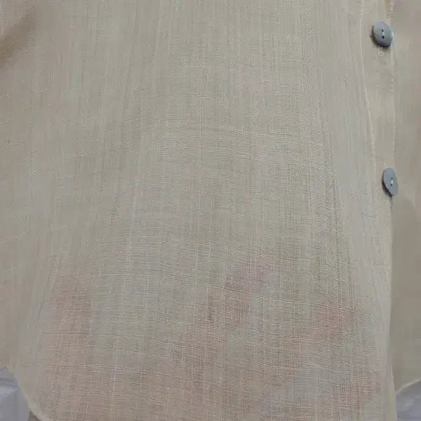 [BUNJANG] 모시셔츠 천연100 여성모시셔츠 자개단추 모시상의 여성모시옷 77 L / 모시셔츠 천연100 여성모시셔츠 자개단추 모시상의 여성모시옷 77 L