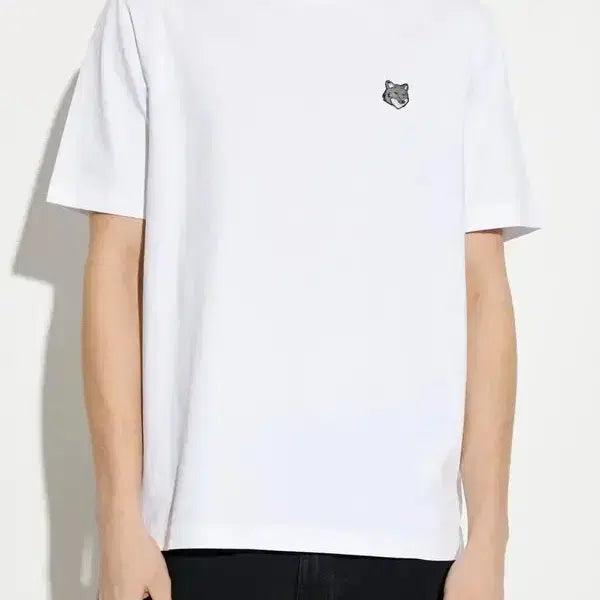 [BUNJANG] Maison Kitsune Fox Short Sleeve T-shirt / 메종키츠네 폭스 반팔 티셔츠 블랙/화이트