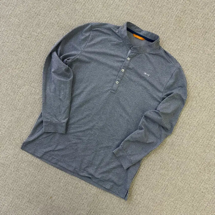 [BUNJANG] Louis Castel Henry Neck Long Sleeve T-Shirt / 100 루이까스텔 헨리넥 긴팔 티셔츠  0424D