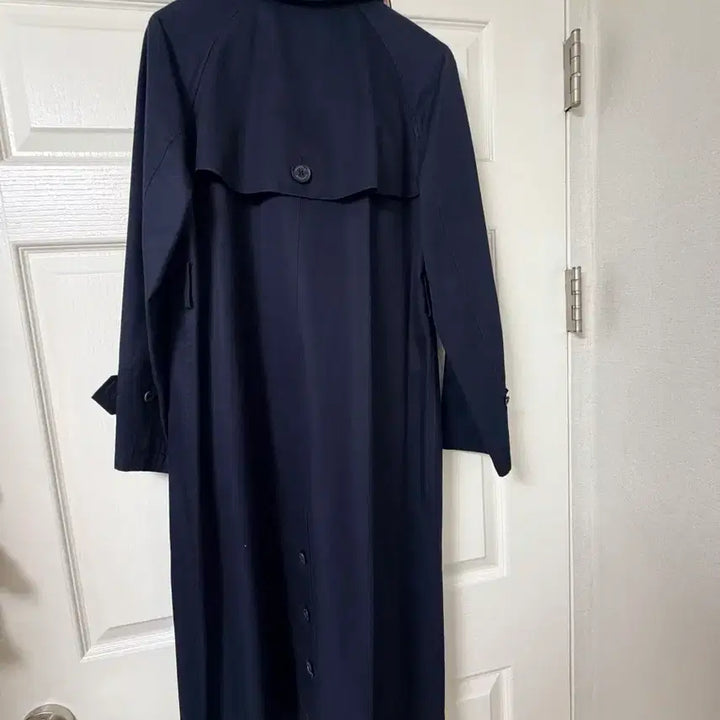 [BUNJANG] Beanpole Trench Coat Navy / 빈폴 트렌치코트 네이비