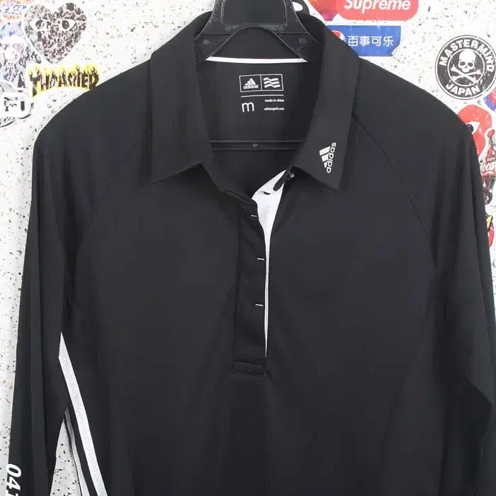 [BUNJANG] Adidas Golf Functional Polo Shirt (Black) - Women&