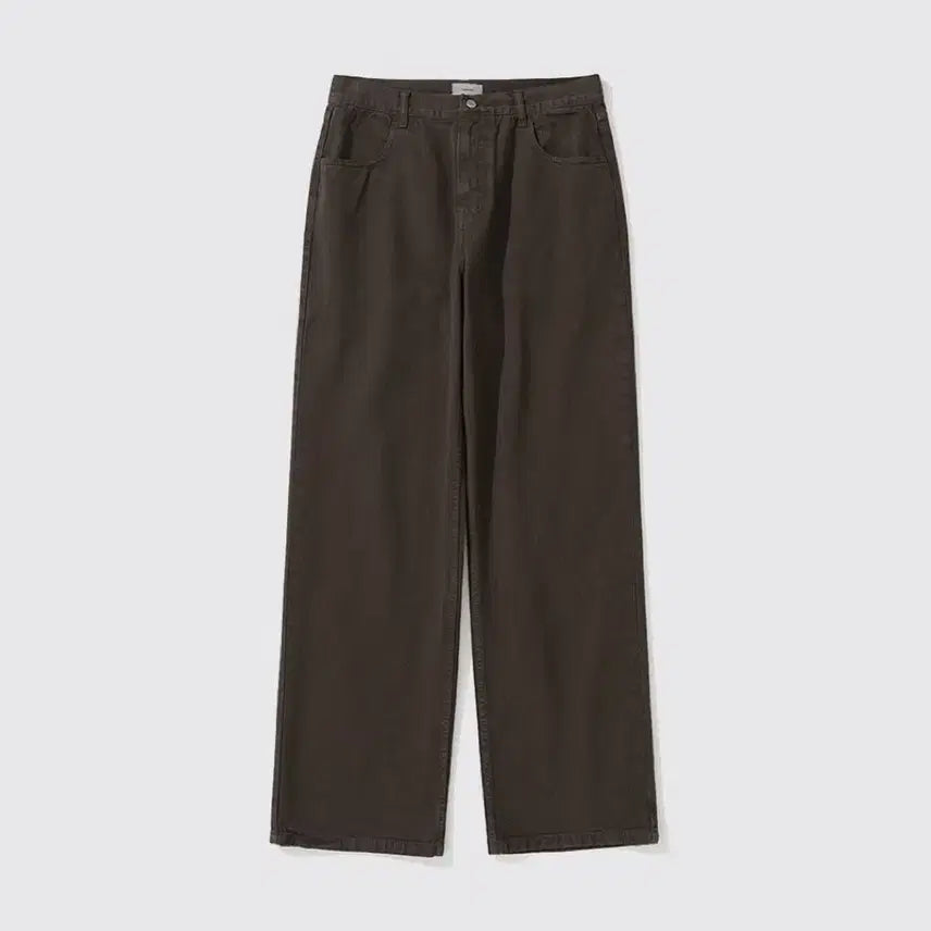 [SOLD OUT] 구매) [M] 마이라이브러리 가먼트 오버 다이드 팬츠 다크브라운