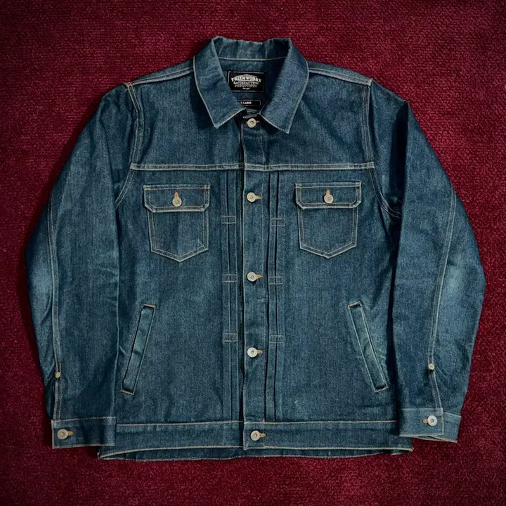 [BUNJANG] Prism Works Trucker Denim Jacket - XL / 프리즘웍스 트러커 데님 자켓 XL