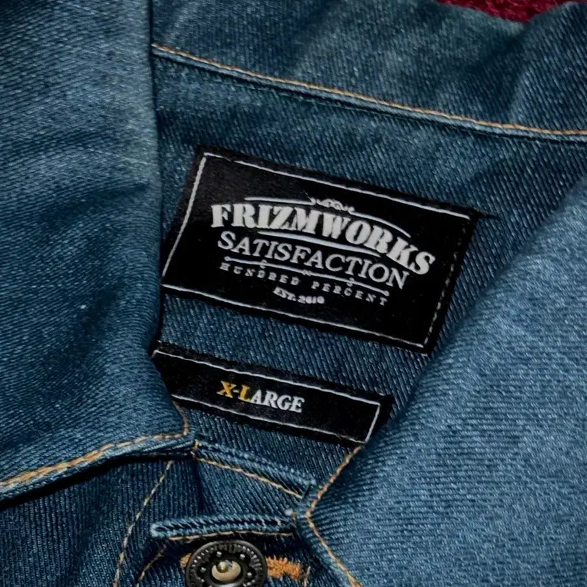 [BUNJANG] Prism Works Trucker Denim Jacket - XL / 프리즘웍스 트러커 데님 자켓 XL