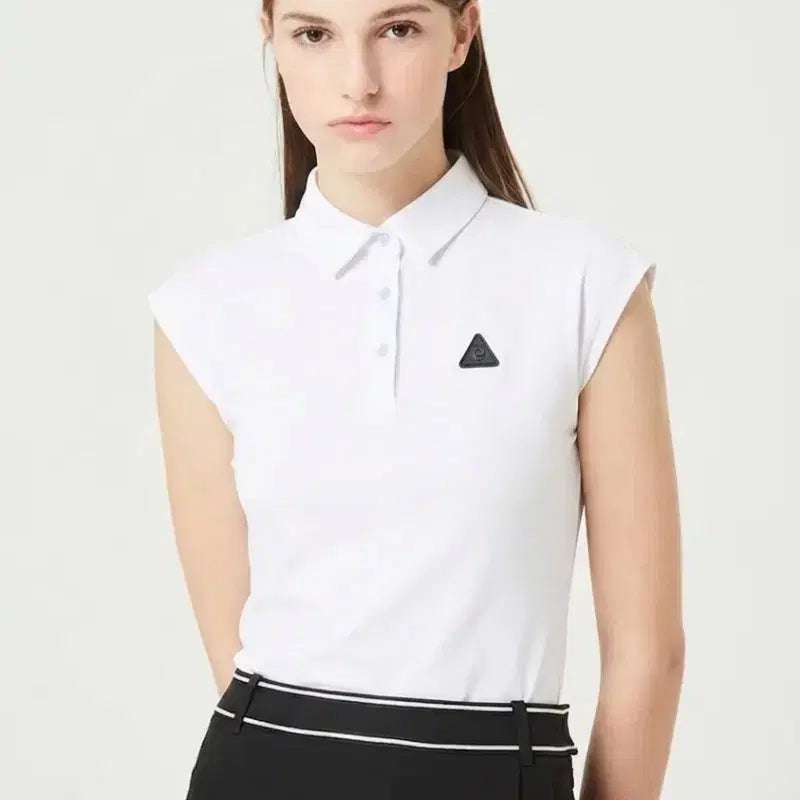 [SOLD OUT] PXG /여성 배트윙 우븐 숏 슬리브 티셔츠 s(90)