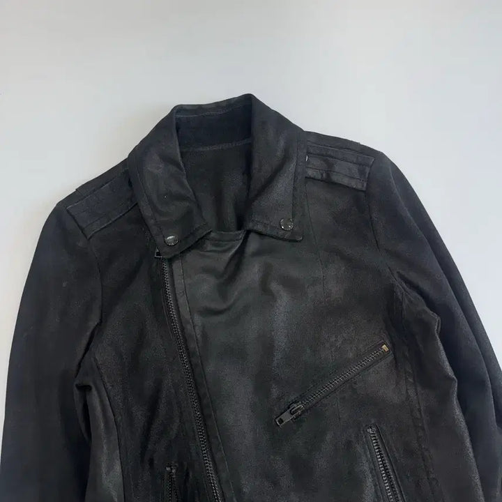 [BUNJANG] System Lambskin Leather Rider Jacket / System 시스템 램스킨 라이더 자켓
