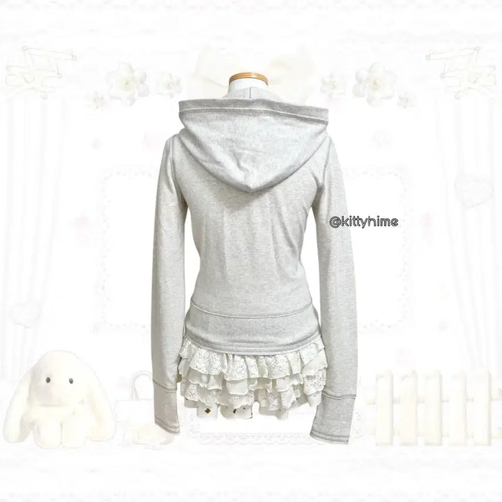 [BUNJANG] Abercrombie Oatmeal Fitted Hoodie Zip-up / Abercrombie 아베크롬비 오트밀 딱붙 후집 아베후집 아베후드집업