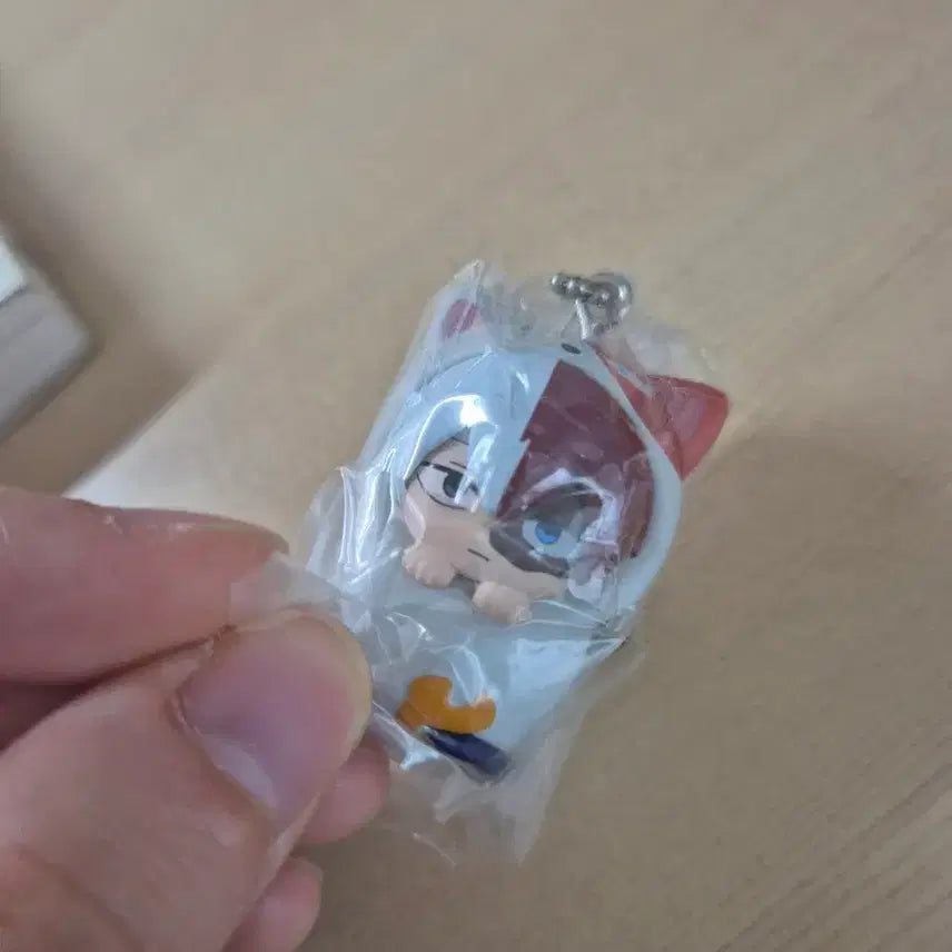 [BUNJANG] My Hero Academia Todoroki Okurumi Plush / 쇼토 나의 히어로 아카데미아 나히아 토도로키 포대기 가챠 오쿠루미 양도