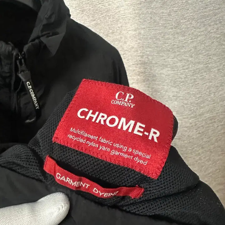 [SOLD OUT] (주말할인)CP컴퍼니 크롬R 나일론 바람막이 블랙 (52)