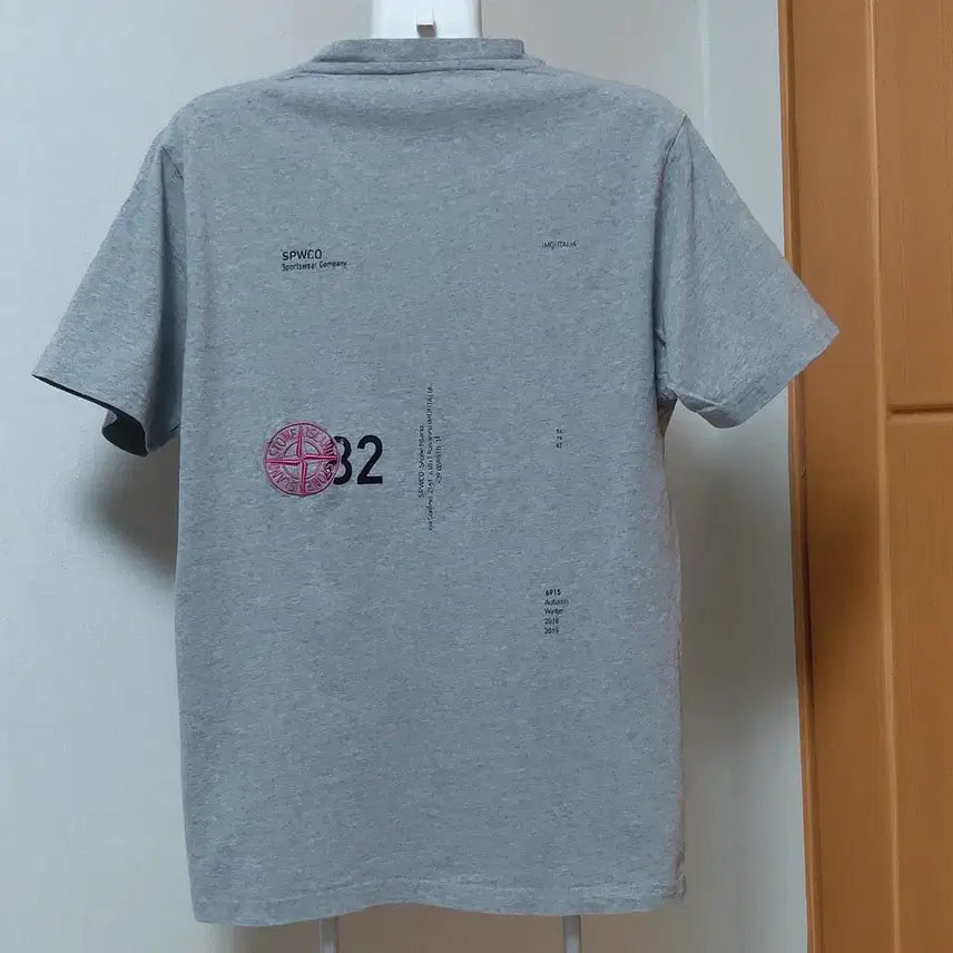 [SOLD OUT] 캐주얼반팔티/라운드/로고무늬/남95정도
