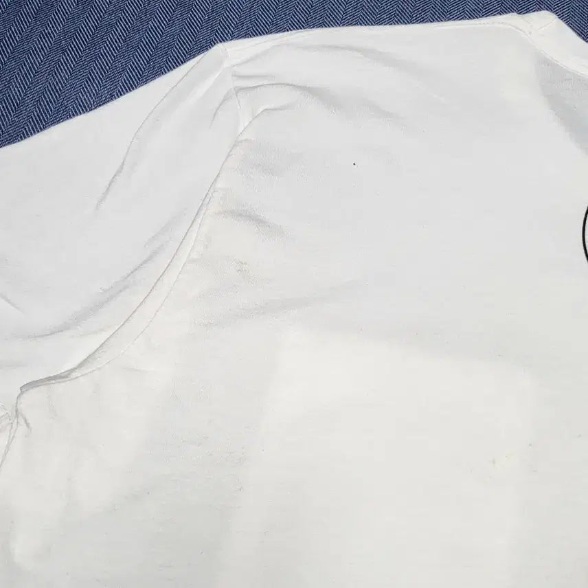 [BUNJANG] Chrome Hearts Scroll Logo T-shirt White (L) / 크롬하츠 사이드 티바 스크립트 로고 티셔츠 화이트 (L)