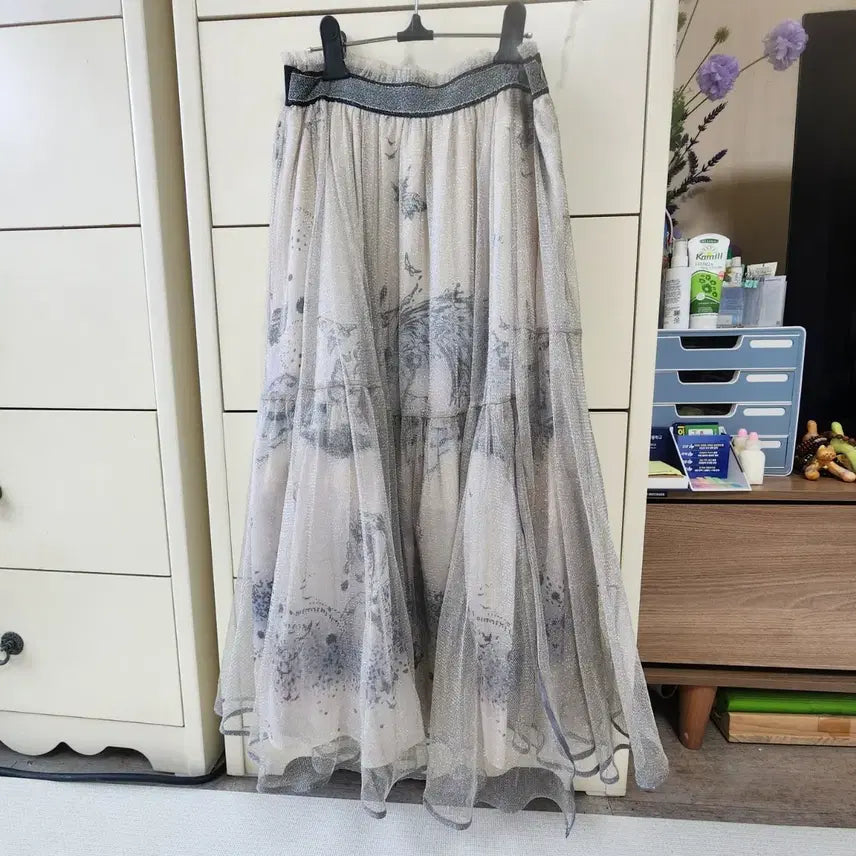 [BUNJANG] Time Tulle Lace Skirt / 타임 튤 레이스 스커스