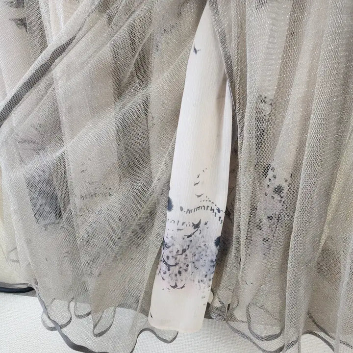 [BUNJANG] Time Tulle Lace Skirt / 타임 튤 레이스 스커스