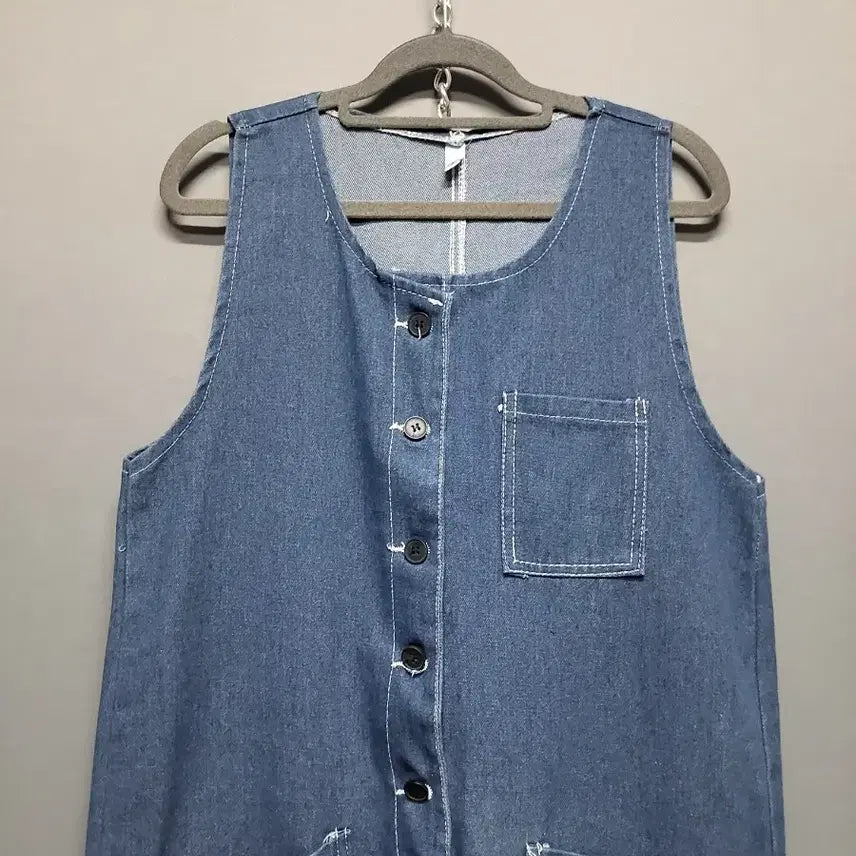 [SOLD OUT] 데님 점프수트