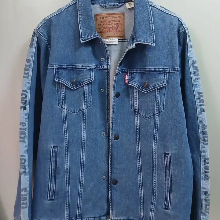 [SOLD OUT] 리바이스 사이드라인 로고 데님자켓 ( L )