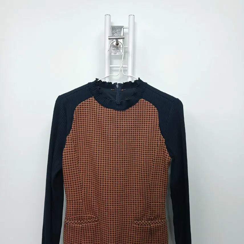 [BUNJANG] Zigot Frill Knit Dress for Guest Look / 지고트 프릴 니트 원피스 하객룩 44-55