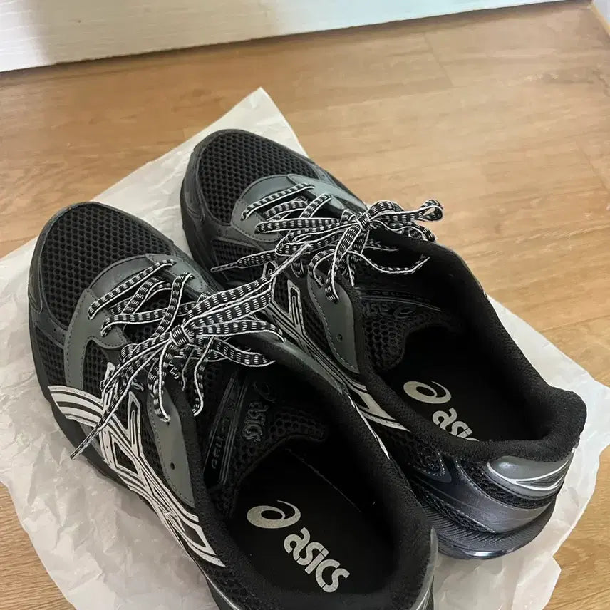 [BUNJANG] Asics Gel 1130 Black Glacier Grey Sneakers / 아식스 젤 1130 블랙 글레이셔 그레이