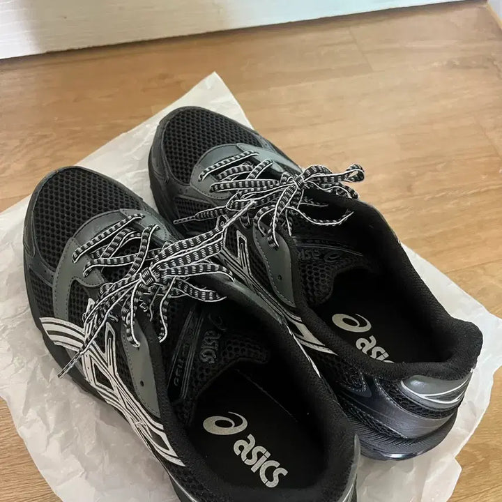 [BUNJANG] Asics Gel 1130 Black Glacier Grey Sneakers / 아식스 젤 1130 블랙 글레이셔 그레이