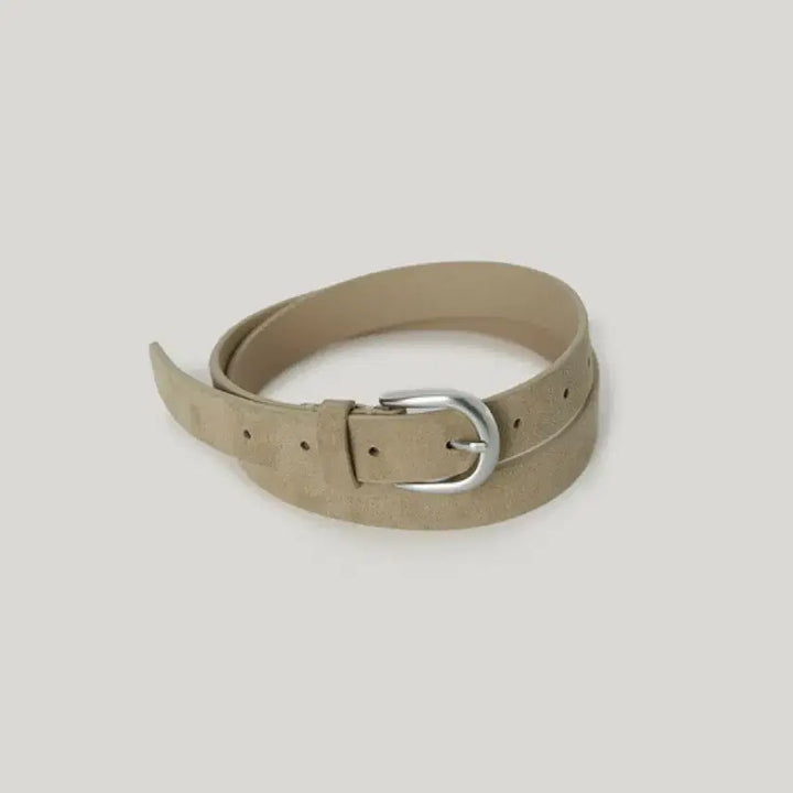 [BUNJANG] PVIL Suede Belt (Sand) / 프리베일 PVIL Suede Belt(Sand)