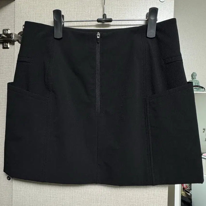 [BUNJANG] Mischief Zipper Slit Skirt Black / [M] 미스치프 지퍼 슬릿 스커트 블랙