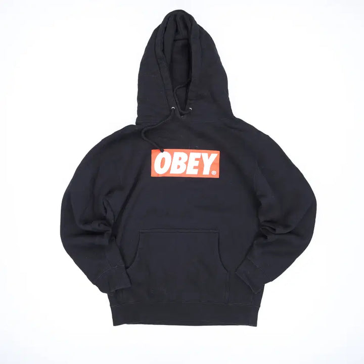 [BUNJANG] S OBEY 프린팅 후드티 0424H1 / S OBEY 프린팅 후드티 0424H1