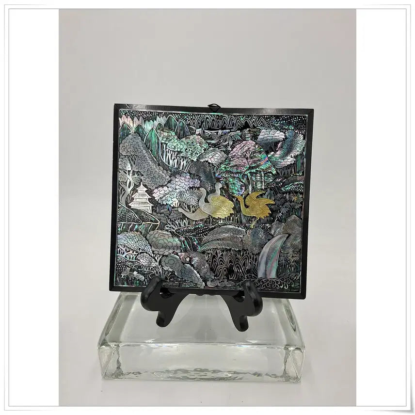 [BUNJANG] Vintage Mother-of-Pearl Inlay Frame 