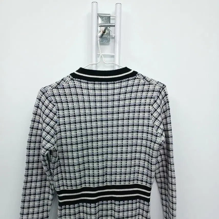 [BUNJANG] Casual Knit Cardigan Dress / 캐주얼 가디건형 니트 원피스 44-55