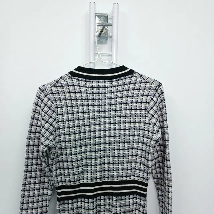 [BUNJANG] Casual Knit Cardigan Dress / 캐주얼 가디건형 니트 원피스 44-55