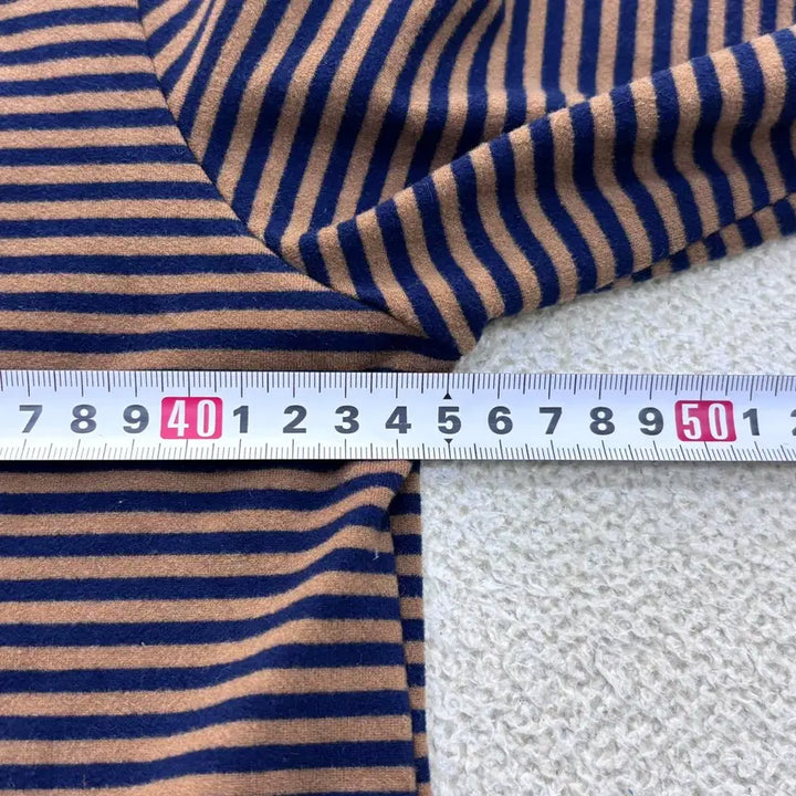 [BUNJANG] Shinangchon Striped Long Sleeve T-shirt / 95 신앙촌 스트라이프 긴팔 티셔츠 0424E