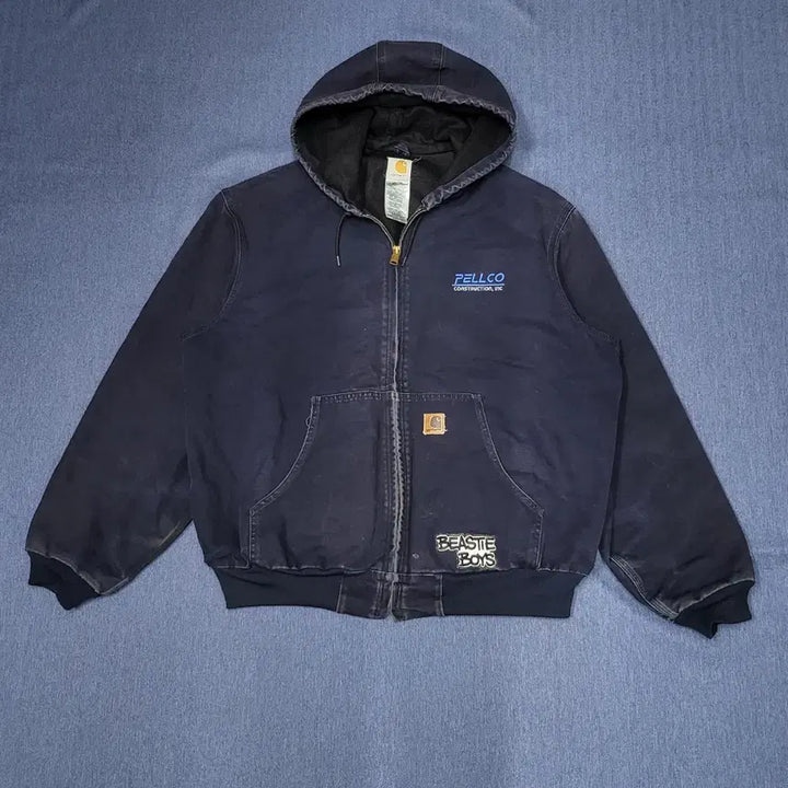 [BUNJANG] Carhartt J25 Duck Active Jacket - Navy (XL) / 칼하트 j25 덕 액티브 자켓 네이비 (XL)