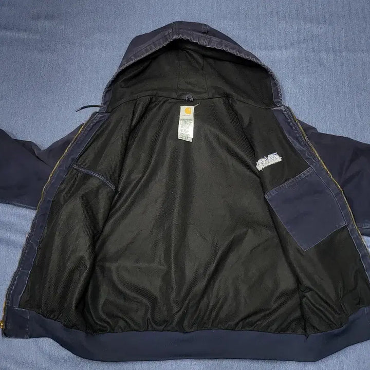 [BUNJANG] Carhartt J25 Duck Active Jacket - Navy (XL) / 칼하트 j25 덕 액티브 자켓 네이비 (XL)