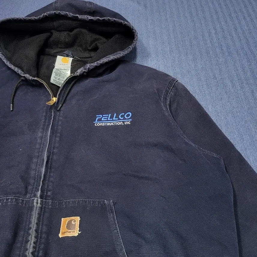 [BUNJANG] Carhartt J25 Duck Active Jacket - Navy (XL) / 칼하트 j25 덕 액티브 자켓 네이비 (XL)