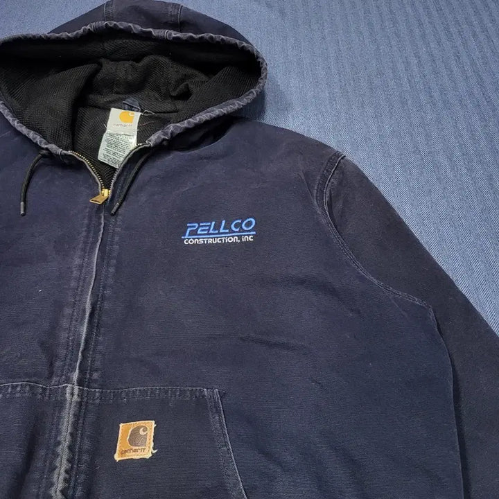[BUNJANG] Carhartt J25 Duck Active Jacket - Navy (XL) / 칼하트 j25 덕 액티브 자켓 네이비 (XL)