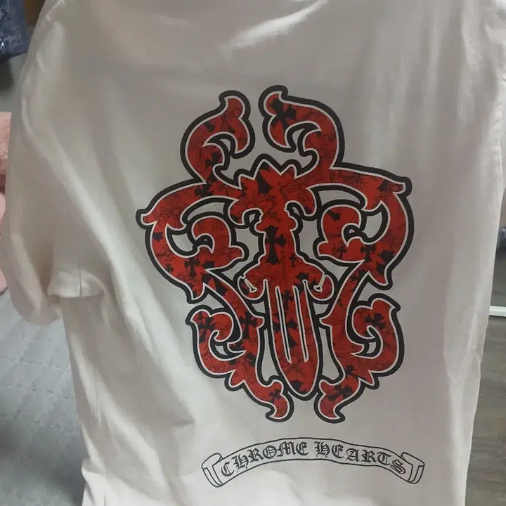 [BUNJANG] Chrome Hearts Short Sleeve T-shirt / 크롬하츠레드바인대거 상태좋은 반팔 티셔츠 판매합니다