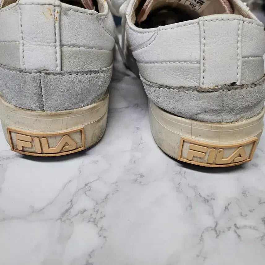 [BUNJANG] Fila White Pink Sneakers 230 / 휠라 화이트 핑크 스니커즈 230