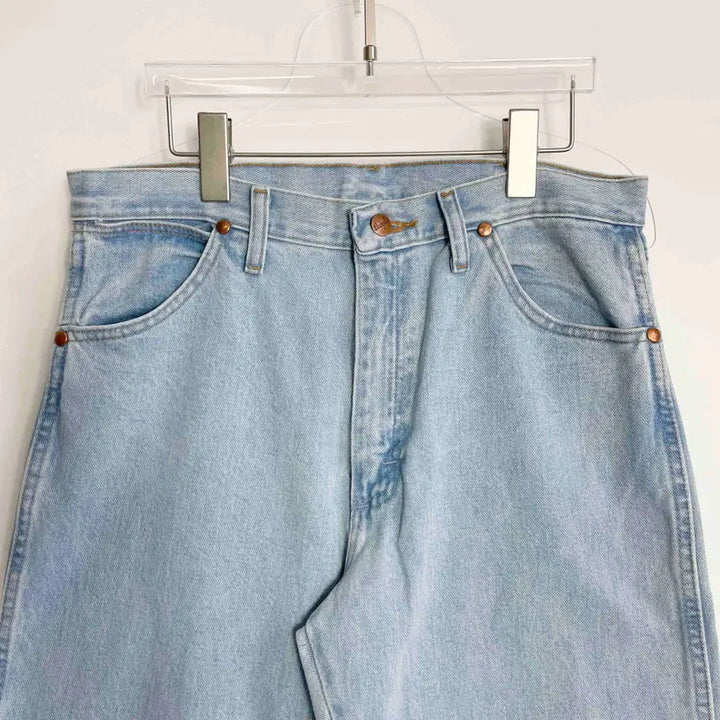 [BUNJANG] Wrangler Light Wash Denim Pants / B1 Wrangler(랭글러) 연청 데님 팬츠 32사이즈