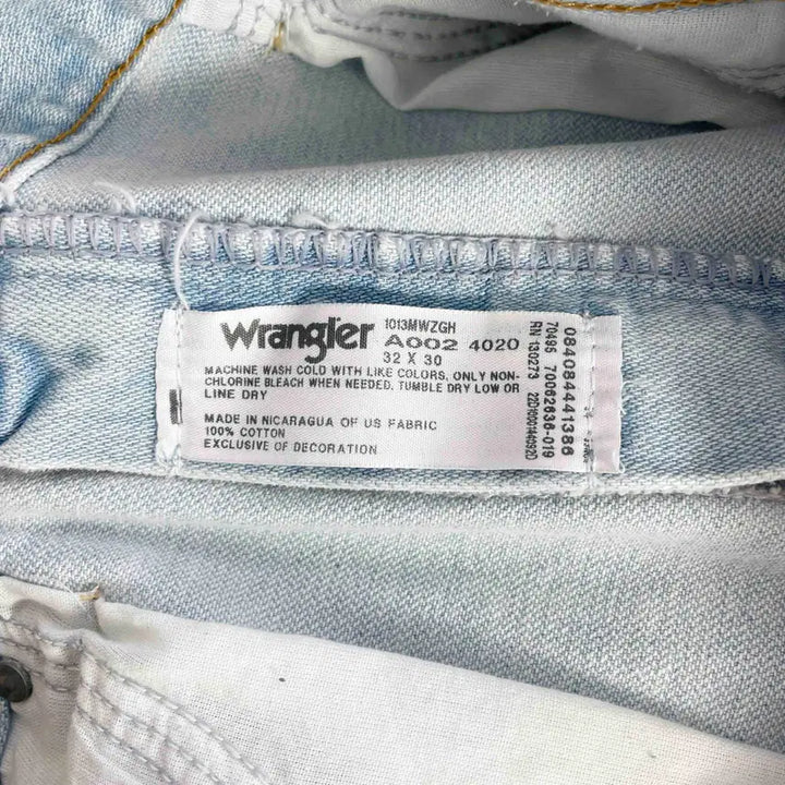 [BUNJANG] Wrangler Light Wash Denim Pants / B1 Wrangler(랭글러) 연청 데님 팬츠 32사이즈