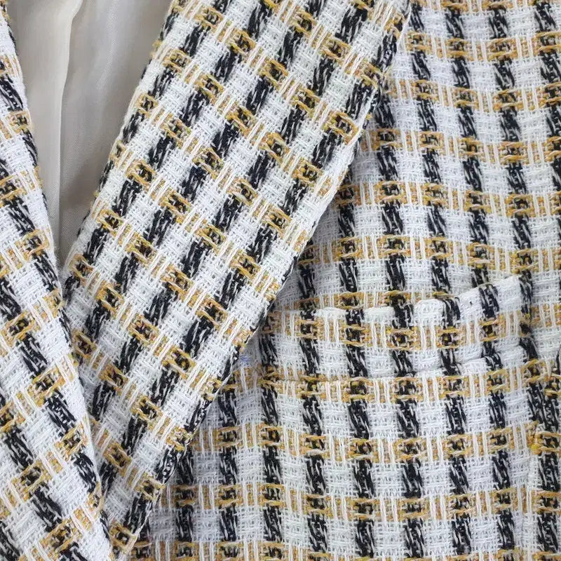 [BUNJANG] Kenneth Lady Tweed Jacket / 케네스레이디 다채색 여자 트위드 자켓 85-160 M7427
