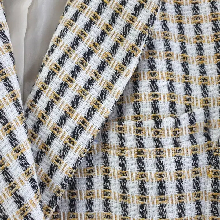 [BUNJANG] Kenneth Lady Tweed Jacket / 케네스레이디 다채색 여자 트위드 자켓 85-160 M7427
