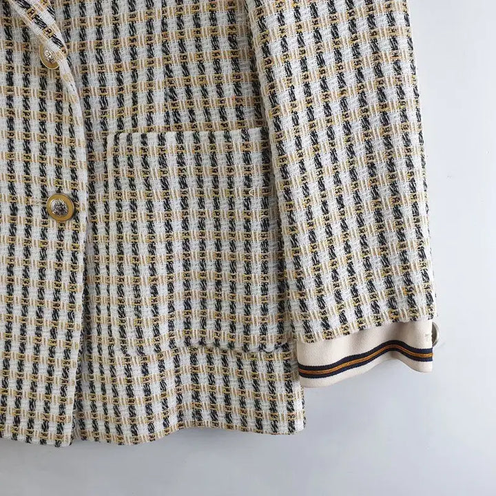 [BUNJANG] Kenneth Lady Tweed Jacket / 케네스레이디 다채색 여자 트위드 자켓 85-160 M7427