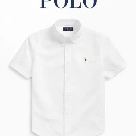 [BUNJANG] Polo Ralph Lauren Short Sleeve Shirt - White / 폴로 랄프로렌 반팔 셔츠 화이트