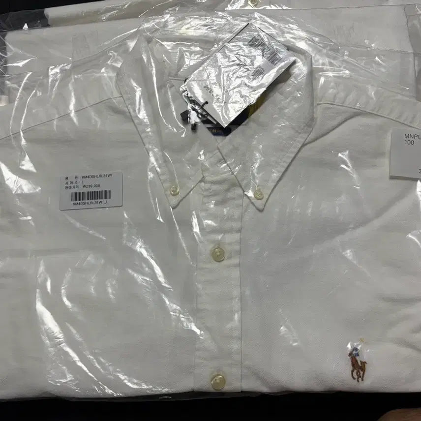 [SOLD OUT] 폴로 랄프로렌 옥스포드 화이트 셔츠 L (새상품)