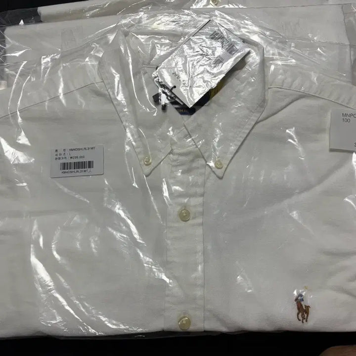 [SOLD OUT] 폴로 랄프로렌 옥스포드 화이트 셔츠 L (새상품)