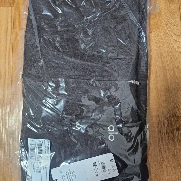 [BUNJANG] ALO Accolade Full-Zip Hoodie Espresso M / ALO 아콜레이드 풀집 후드 에스프레소m