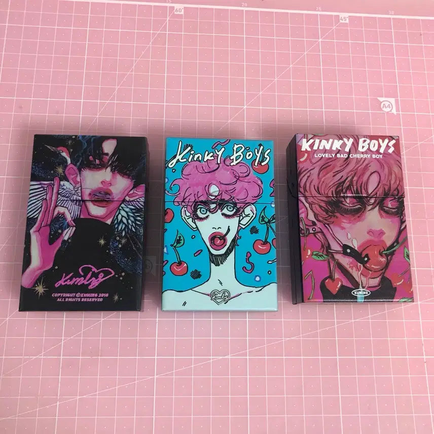 [BUNJANG] Kooing Kinky Boys Tin Case / 쿠잉 kinky boys 틴케이스 소품함