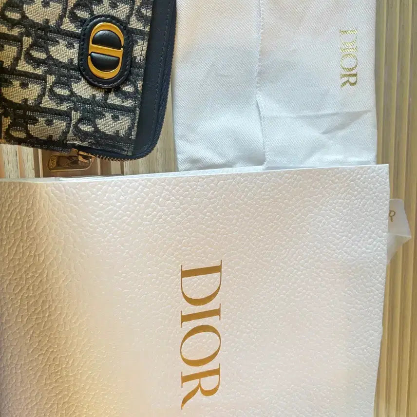 [BUNJANG] Dior Oblique 30 Montaigne Card Wallet / 디올 오블리크 30 몽테인 카드지갑