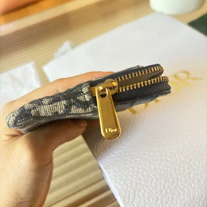 [BUNJANG] Dior Oblique 30 Montaigne Card Wallet / 디올 오블리크 30 몽테인 카드지갑