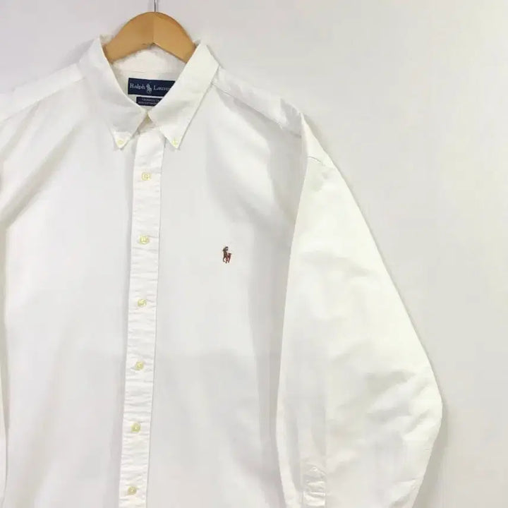 [SOLD OUT] Xxl 폴로 옥스포드 화이트 빅셔츠