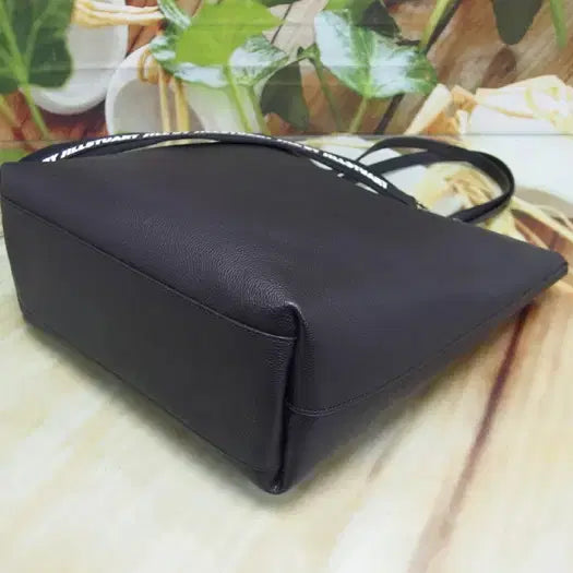 [BUNJANG] Jill by Jill Stuart Shoulder Bag - Black Faux Leather Tote / 구제토토 질 바이 질스튜어트 숄더백 정품 중고가방 명품 62404
